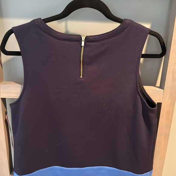 Merona Navy & Royal Blue Color Block Shift Dress - Picture 4 of 4